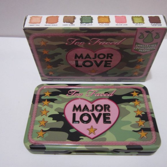 BNIB TOO FACED MAJOR LOVE MINI PALETTE~AUTHENTIC~BRAND NEW & CRUELTY FRE… - Picture 2 of 4